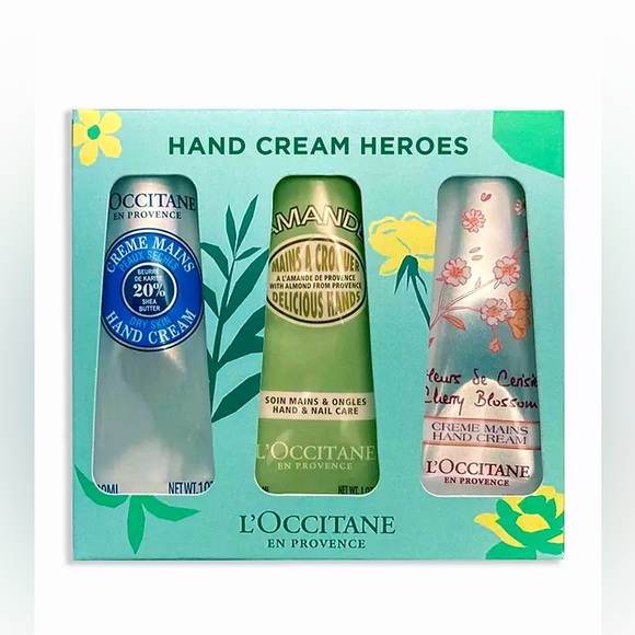 L'OCCITANE Other - L'OCCITANE Hand Cream Heroes Collection Hand Care Gift Set Trio